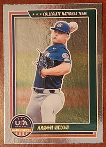 2022 USA Baseball Stars and Stripes #23 Aaron Nixon - Picture 1 of 1