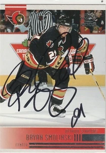 Bryan Smolinski signed 2004-05 Pacific Karte Ottawa Senators Autogramm - Bild 1 von 1