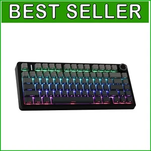 Ultra-Responsive RGB Mechanical Keyboard - 75% Wireless with Low-Latency Design - Picture 1 of 10