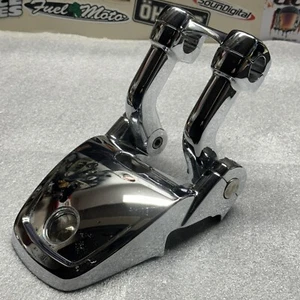 OEM Harley Adjustable 3 1/2” Pull Risers Dyna Sportster Low Rider - Foto 1 di 7