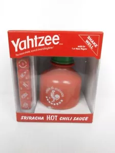 SRIRACHA YAHTZEE - Botella de salsa de chile caliente Sriracha de colección taza de dados y dados - Imagen 1 de 8