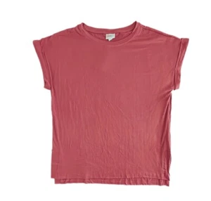 Top túnica grande LuLaRoe Leah vendido rosa se adapta a material de leggings 14/16 - Imagen 1 de 2