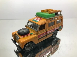 MEBETOYS 8580 LAND ROVER CLUB D'ITALIA DEFENDER 109 -YELLOW 1:28- GOOD - B1 - Imagen 1 de 9
