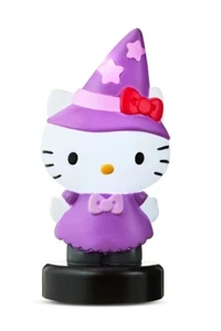 Hello Kitty mit Hexenhut 12" Blasform Halloween Tischdeko NEU - Bild 1 von 7