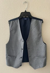 IZOD Boys Suit Vest Size 20 In Grey NWOT - Picture 1 of 6