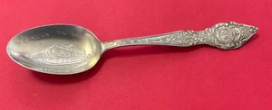 Antique Convention Hall Kansas City MO Sterling Silver 18.5g5.75” Souvenir Spoon - Picture 1 of 10