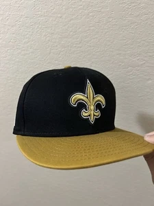 NEW ORLEANS SAINTS Snapback Adjustable Hat Cap New Era 9Fifty - NFL - Picture 1 of 5