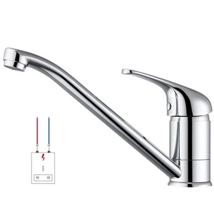 Küchenarmatur Edelstahl Wasserhahn Mischbatterie Waschbecken Spültischarmatur DE - Bild 1 von 9