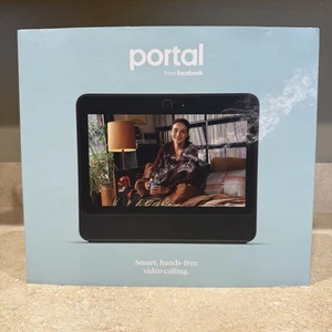 Facebook Portal Portátil Inteligente Videollamadas Pantalla Táctil 10” con Bluetooth NUEVO - Imagen 1 de 7