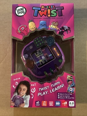LeapFrog RockIt Twist Educational Learning Game System Purple Age 4- 8 New - Image 1 of 4