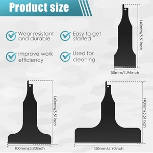 3Pcs Reciprocating Saw Scraper Blade Set High Carbon Steel Tile Cleaning qiVeu - Picture 1 of 10