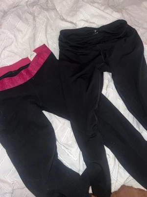 Leggings neri donna M 2 paia - Immagine 1 di 3