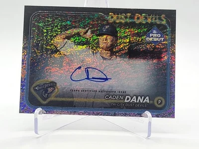 2024 Topps Pro Debut Sparkle Foil Autograph #PD-58 Caden Dana Auto 47/199 Angels - Image 1 of 2