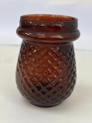 60386 Old Vintage Antique Glass Bottle Jar Fairy Light Christmas Tree Decoration - Image 1 of 4