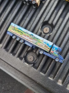 Herpa Scania 164 TL V8 box semi-trailer "Märklin Magazin Sonneberg" 1:87 No Box - Picture 1 of 9