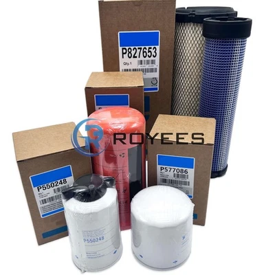 OEM New Filter Kit For Holland L180 L185 LS180.B LS185.B LT185.B  (Engine Iveco) Foto 1 de 4