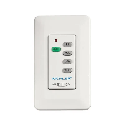 Kichler 65K 4.5-in 3 Speed Wall-Mount Wall Switch Ceiling Fan Remote 371042MUL - Image 1 of 4