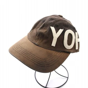 Y-3 Adidas Yohji Gorra Sombrero Logo 58Cm Marrón Negro Fh9271/Ym Para Hombre - Imagen 1 de 10