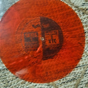 Skids / XTC – The Olympian / Ten Feet Tall 1980 Smash Hits Flexi New Wave - Picture 1 of 4