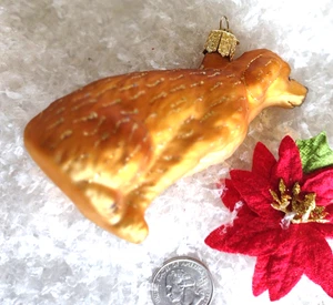 Christmas Ornament OLD WORLD CHRISTMAS Golden Retriever DOG GLASS OWC 4" - Picture 1 of 4