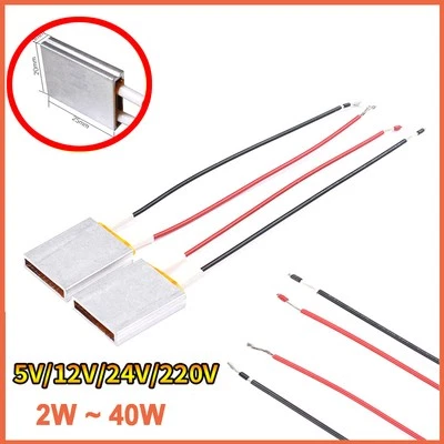 PTC Heizplatte 5V/12V/24V/220V Heizelement Thermostat Heizplatte Heizung Platte - Bild 1 von 4