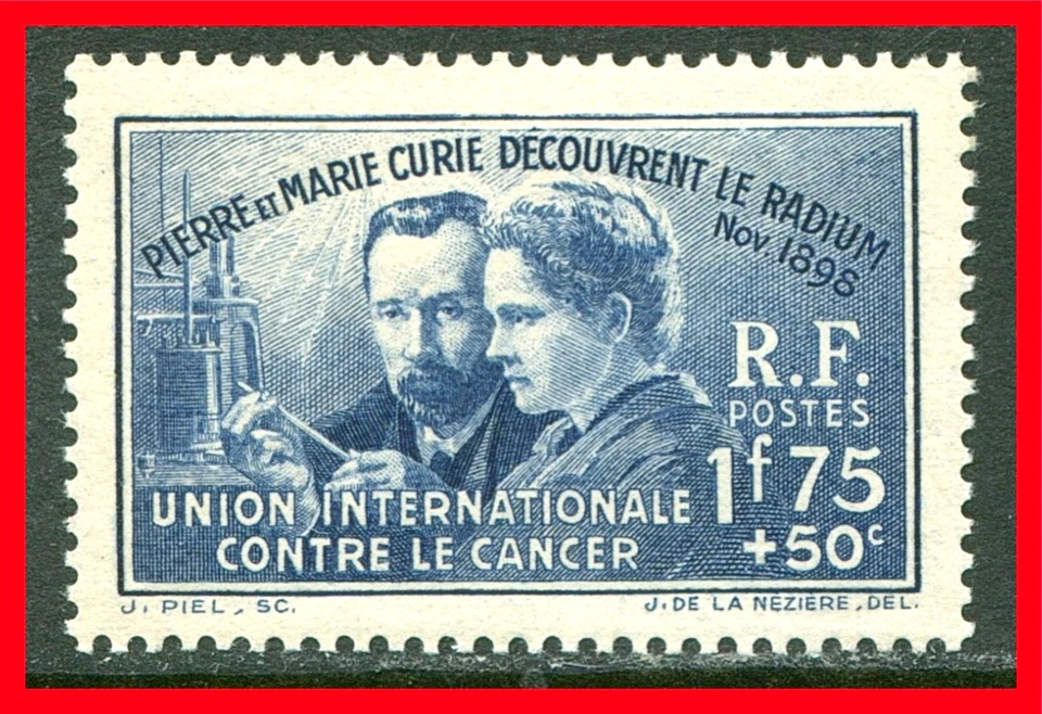 France Semi-postal Stamp Scott B76, Mint Never Hinged DG!! F441c - Image 1 of 1