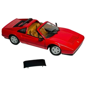 Ferrari 328 GTS 1:18 Red Anson Gran Turismo Spider Diecast Model Car Collectible - Picture 1 of 8