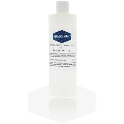 Food Coloring AmeriColor - Bright White Soft Gel Paste, 20 Ounce - Image 1 of 4