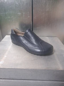 Neue ECCO Halbschuhe Gr 39 schwarz Lederschuhe Slipper Loafers Mokassins 1878 - Bild 1 von 16