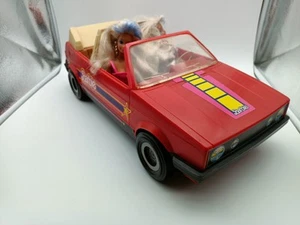 Barbie VW Golf MK1 Cabrio Rot mit  Vintage Mattel 1981 Italy - Bild 1 von 11