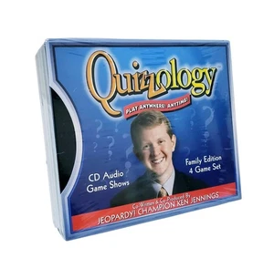 Quizzology Family Edition 4 Spiele CD Audio gleiche Show Set neu versiegelt - Bild 1 von 5