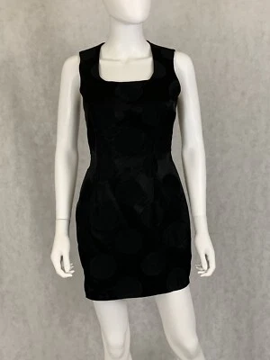 Arrested by Jonathan Martin sleeveless Polka dot Sheath Dress Juniors Size 7/8  - Image 1 of 4