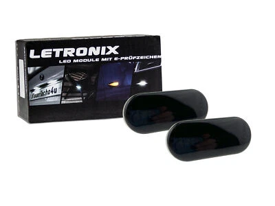LETRONIX Indicatore di direzione laterale LED fumo nero VW Vento tipo 1H2 1992-1998 - Immagine 1 di 3