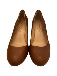 Scarpe con tacco Jessica Simpson donna Cash marrone zeppa 8 Medium - Foto 1 di 11