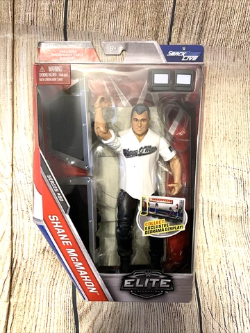 Shane McMahon WWE Elite Series 50 Action Figure With Breakaway Table And Chair Cover