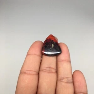 5.9g, 1.1"x0.86"x5mm Sonora Sunset Chrysocolla Cuprite Cabochon @Mexico,SC372 - Picture 1 of 7