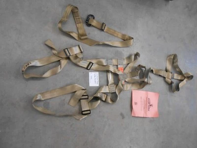 Rivers Edge Products Tree Stand Personal Safety Harness Brown Straps Buckles T94 - Image 1 of 4