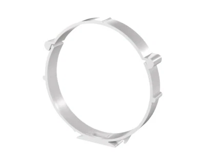 VENTS Rohrhalter PVC 150mm - Halter PVC-Rohr Rohrhalterung Befestigung Montagehalter