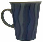 Denby England Coffee Cup Mug 16 Ounces Blue And Brown