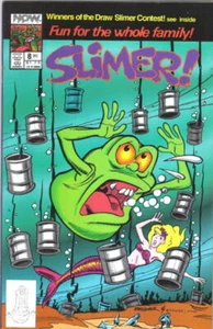 The Real Ghostbusters Slimer! Comic #8 NOW 1989 VERY HIGH GRADE UNREAD NEW - Picture 1 of 1