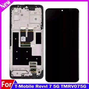 USA For T-Mobile Revvl 7 5G TMRV075G LCD Display Touch Screen Digitizer + Frame - Picture 1 of 6