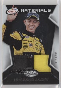 2016 Certified Xfinity Materials /299 Brandon Jones #XM-BJ Rookie RC