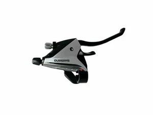 Shimano ST-EF65 7 Speed Right Hand EZI Fire Brake & Gear Shifter Lever Silver - Picture 1 of 2