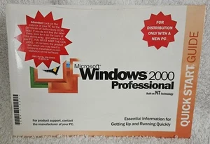 Microsoft Windows 2000 Professional with SP3 ~ Has COA and Product Key - Picture 1 of 3