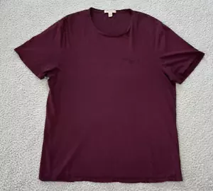 Vintage Burberry Brit T Shirt Womens Large Short Sleeve Logo Soft - Picture 1 of 12
