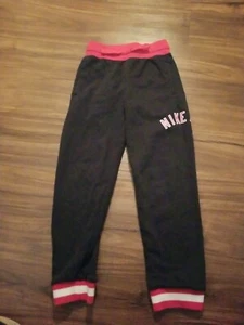 NIKE AIR JOGGERS BOYS KIDS SIZE 7 BLACK  - Picture 1 of 3