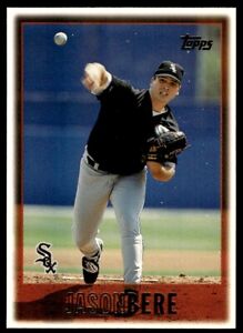 1997 Topps Baseball Card Jason Bere f6y67 Chicago White Sox #378