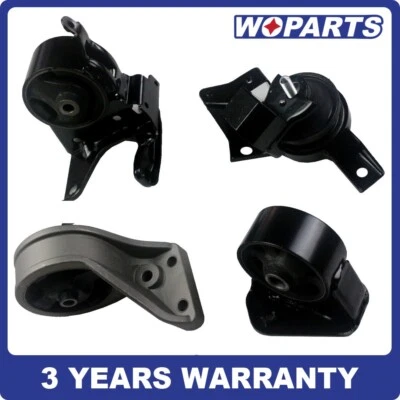 Juego de montaje de motor y amplificador de transmisión de 4 piezas apto para Hyundai Santa Fe 2001-2006 2,7 L 2 Foto 1 de 4