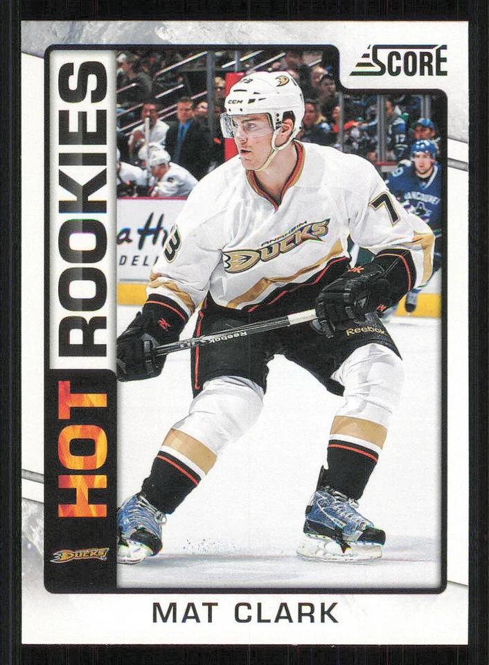 2012-13 Score #529 Mat Clark HR RC - Image 1 of 2