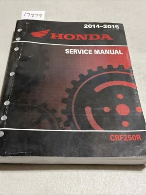 2014 2015 Honda CRF250R Service Repair Manual OEM - Image 1 of 4